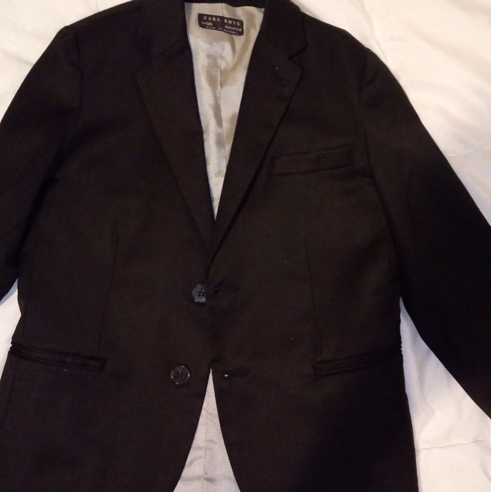 Zara black blazer size7-8